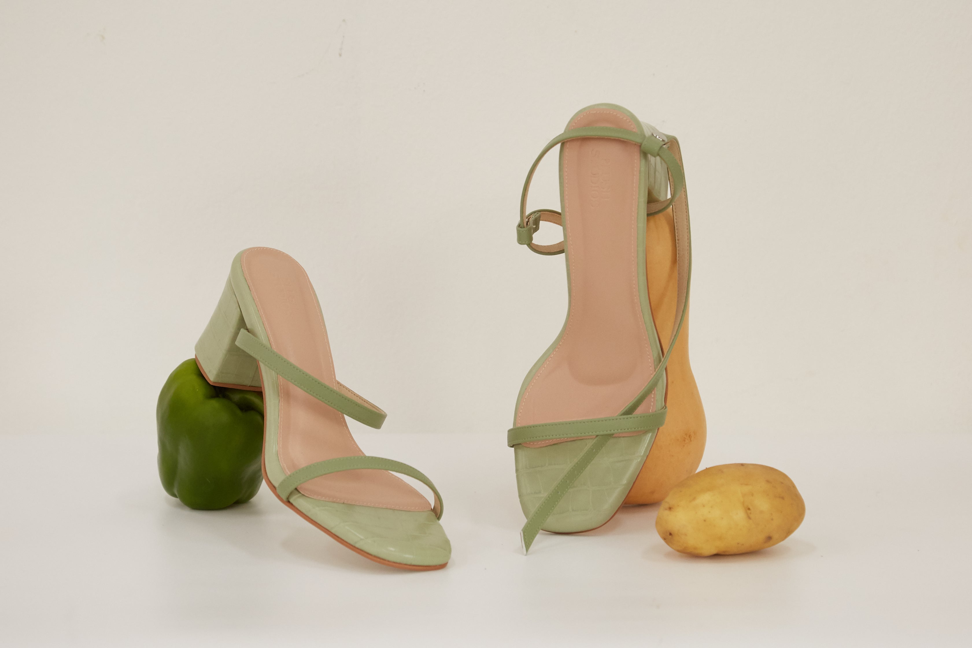 Sage green cheap heels