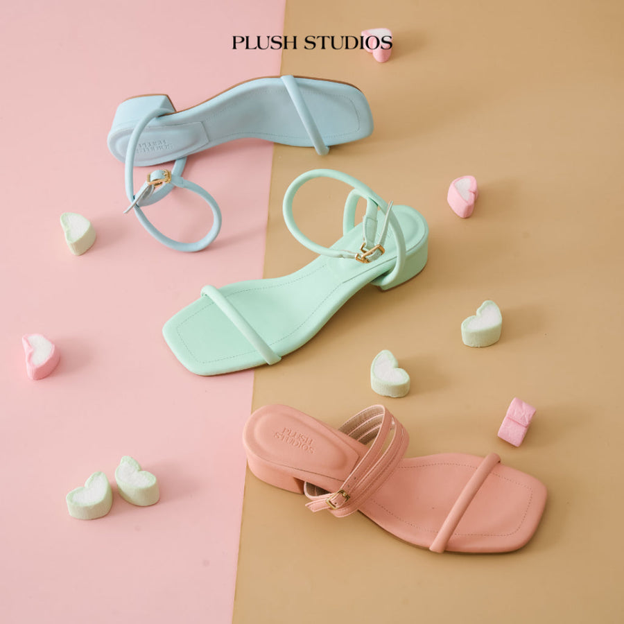 Kara Sandals Set Peach Pink